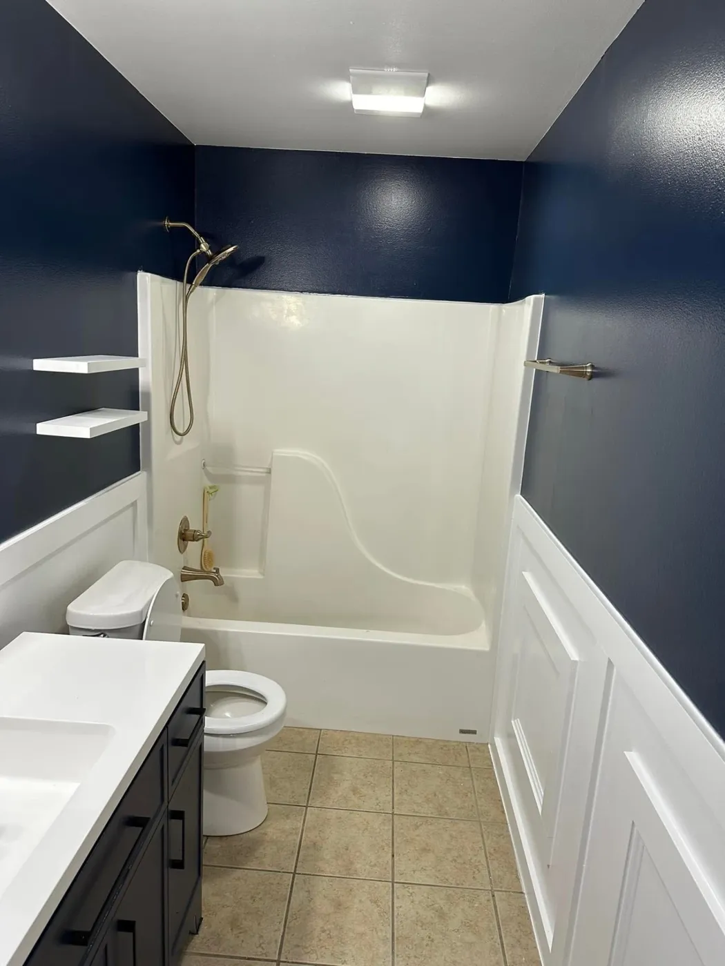 Bathroom Remodel — after the work