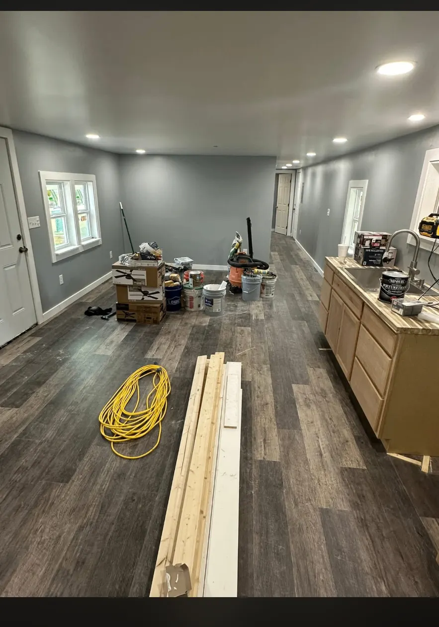 Whole Room Rebuild — after the work