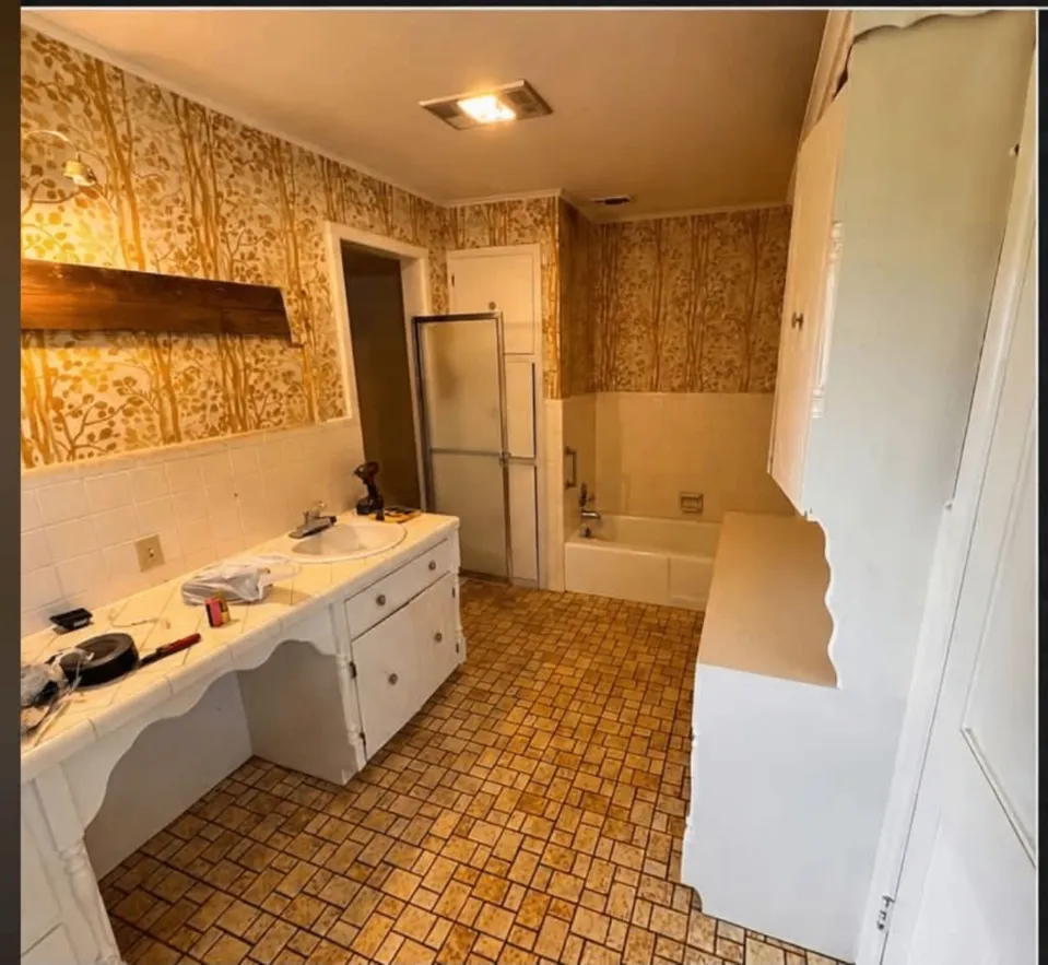 Master Bath Remodel — before the work